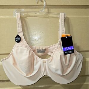 Bali Passion For Comfort Soft Taupe Silky Smooth Lined 42DD Non-Padded Bra NWT